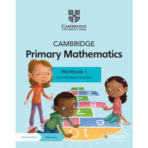 NEW CAMBRIDGE PRIMARY MATH WORKBOOK WITH DIGITAL ACCESS STAGE 1 (1 YEAR)(BUNDLE) -9781108746434
