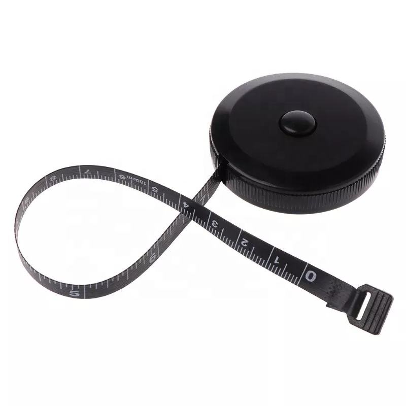 Black Tape Mini Small Tape Measure / BMI Tape Measure